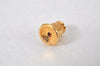 Authentic Christian Dior Vintage Earrings Rhinestone Gold Tone CD 5196K