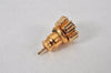 Authentic Christian Dior Vintage Earrings Rhinestone Gold Tone CD 5196K