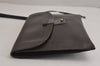 Authentic HERMES Kilius Clutch Hand Bag Purse Leather Brown 5198J