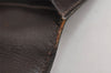 Authentic HERMES Kilius Clutch Hand Bag Purse Leather Brown 5198J