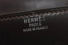 Authentic HERMES Kilius Clutch Hand Bag Purse Leather Brown 5198J