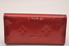 Auth Louis Vuitton Vernis Multicles 4 Four Hooks Key Case M91976 Red Box 5199J
