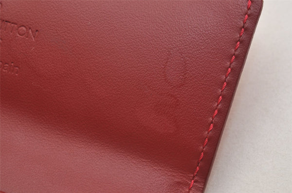 Auth Louis Vuitton Vernis Multicles 4 Four Hooks Key Case M91976 Red Box 5199J