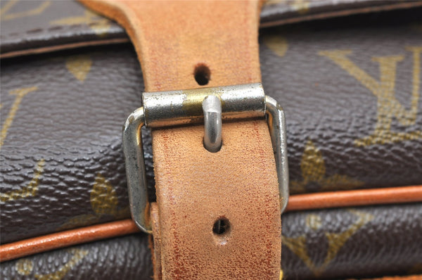 Authentic Louis Vuitton Monogram Cartouchiere GM Shoulder Bag Old Model 5199K