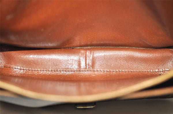 Authentic Louis Vuitton Monogram Cartouchiere GM Shoulder Bag Old Model 5199K