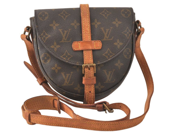 Authentic Louis Vuitton Monogram Chantilly PM Shoulder Cross Bag M51234 LV 5200K