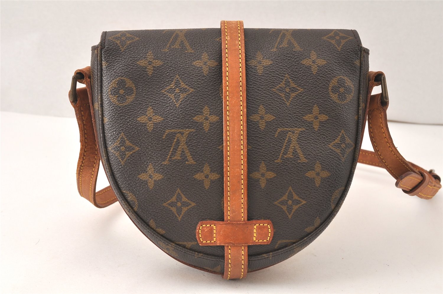 Authentic Louis Vuitton Monogram Chantilly PM Shoulder Cross Bag M51234 LV 5200K