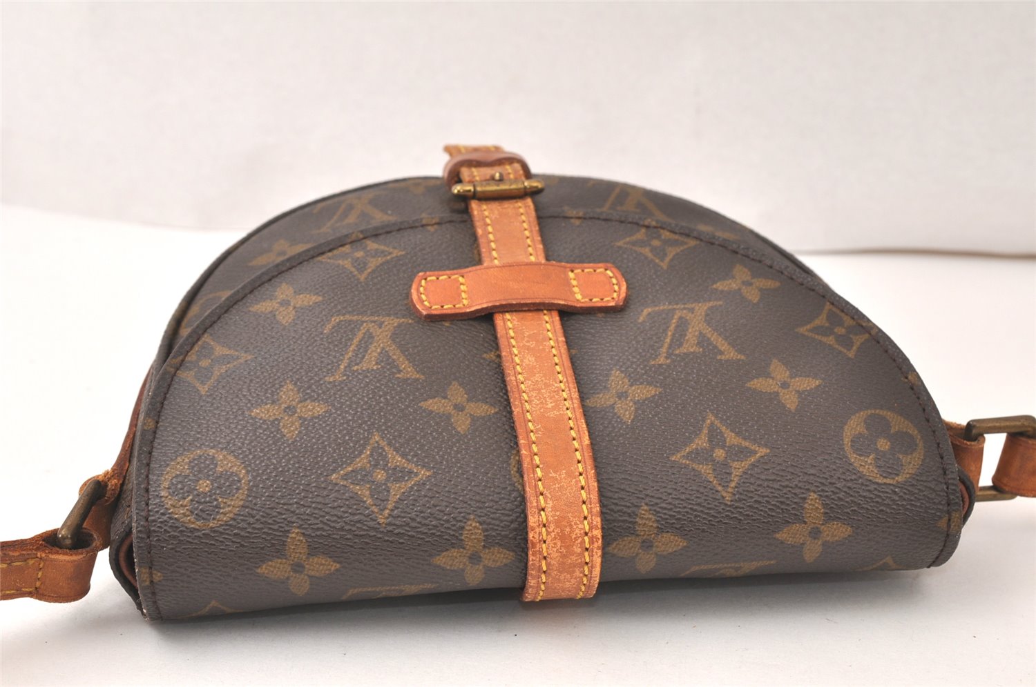 Authentic Louis Vuitton Monogram Chantilly PM Shoulder Cross Bag M51234 LV 5200K