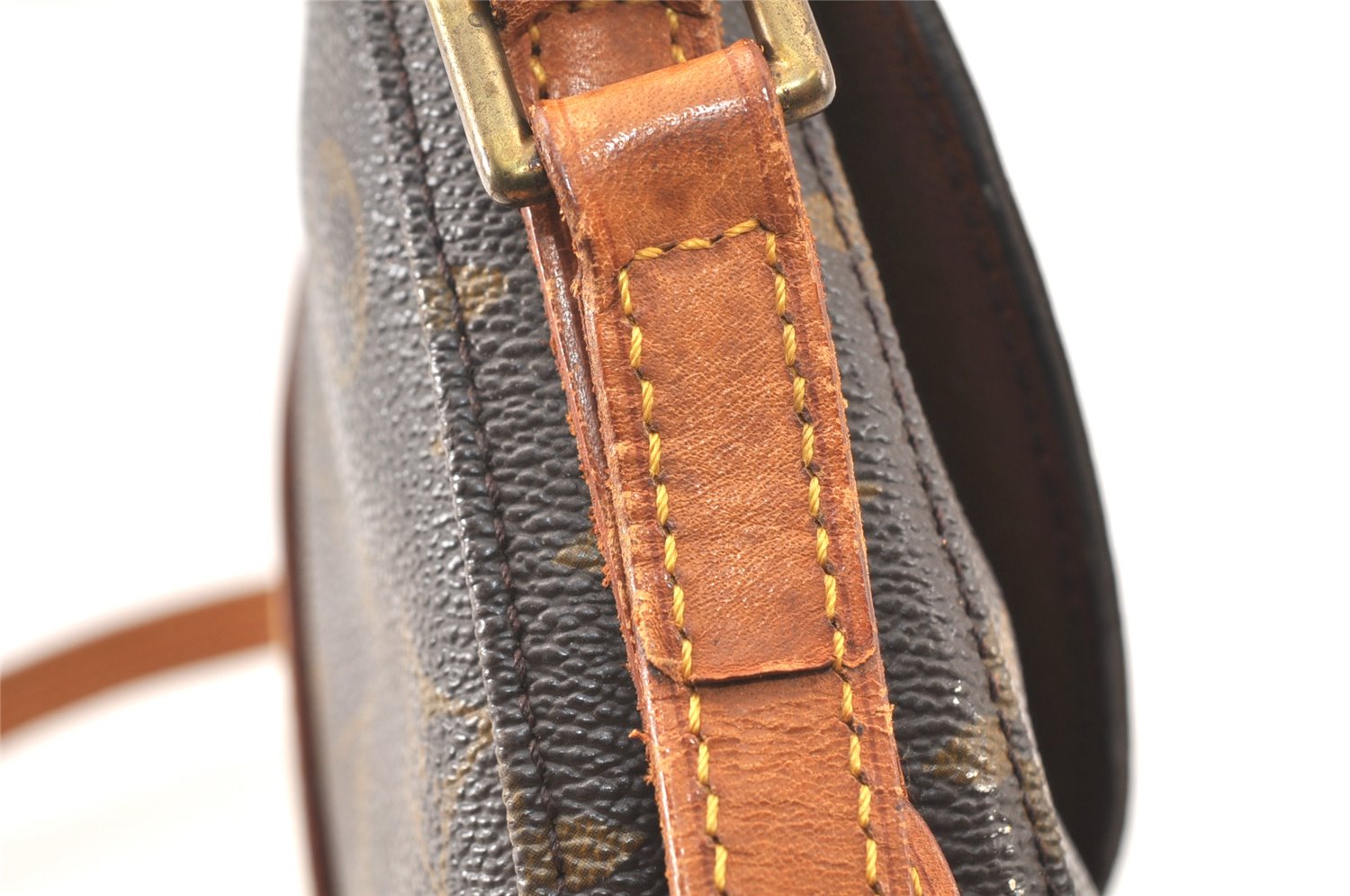 Authentic Louis Vuitton Monogram Chantilly PM Shoulder Cross Bag M51234 LV 5200K