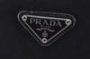 Authentic PRADA Nylon Tessuto Saffiano Leather Shoulder Cross Bag Black 5201H