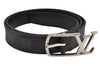 Auth Louis Vuitton Damier Graphite Ceinture Neogram 90cm 35.4" M6057 Belt 5201J