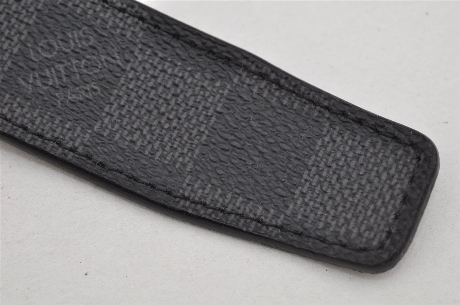 Auth Louis Vuitton Damier Graphite Ceinture Neogram 90cm 35.4