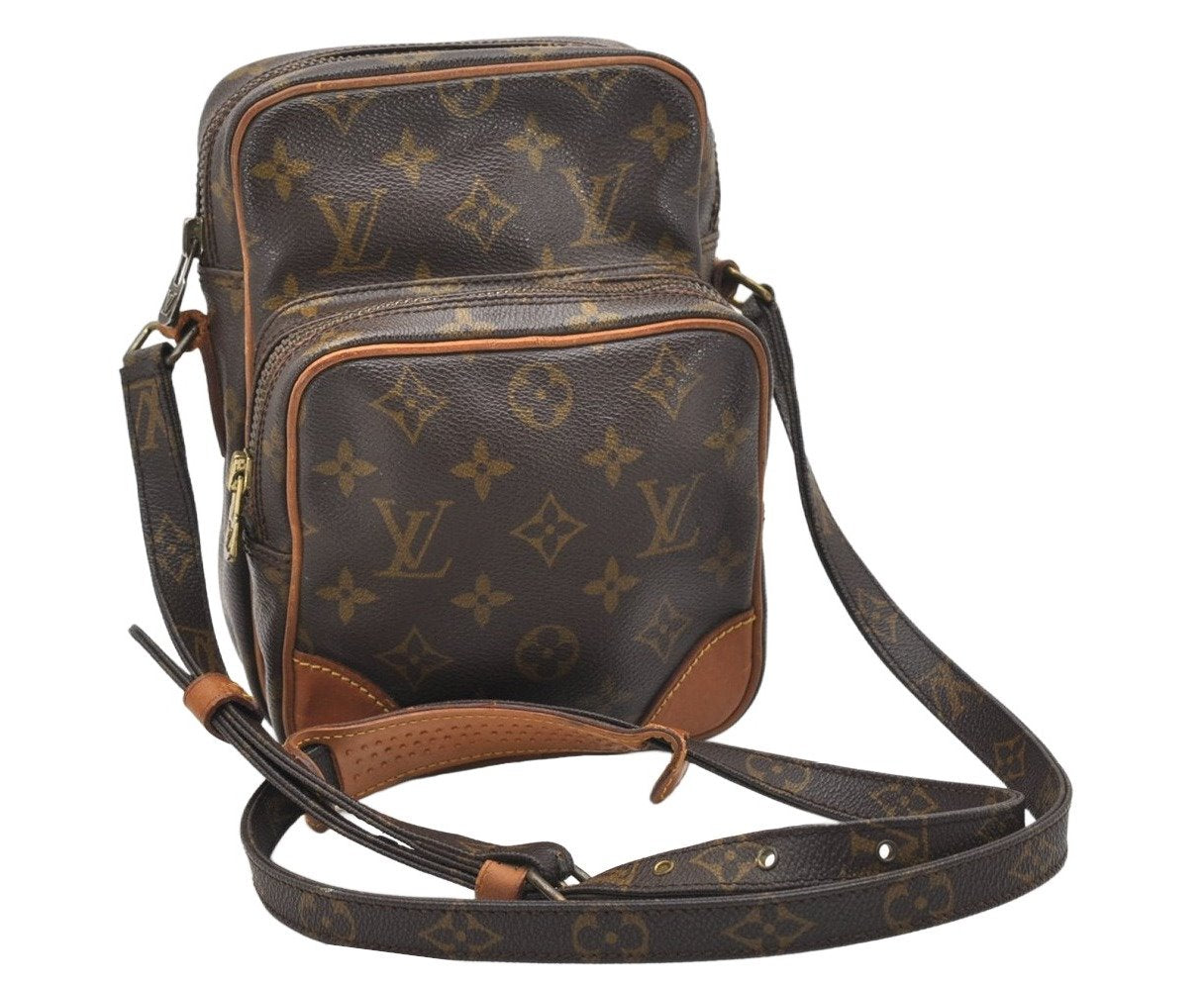 Authentic Louis Vuitton Monogram Amazone Shoulder Cross Body Bag M45236 LV 5201K