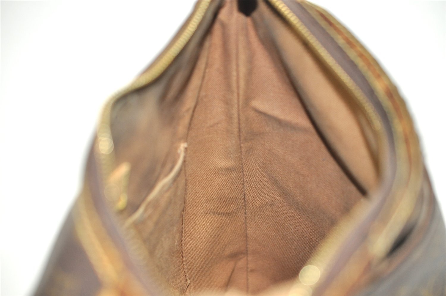 Authentic Louis Vuitton Monogram Odeon MM Shoulder Cross Bag M56389 Junk 5202I