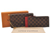 Authentic Louis Vuitton Damier Pochette Felicie N63032 Shoulder Bag Box 5202J