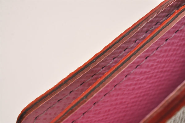 Auth Louis Vuitton Monogram Multicolor Multicles 4 Key Case White Pink Box 5203J