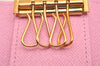 Auth Louis Vuitton Monogram Multicolor Multicles 4 Key Case White Pink Box 5203J