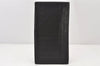 Authentic GUCCI Vintage Long Bifold Wallet Purse Leather Black 5203K