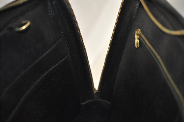 Auth Louis Vuitton Epi Porte Documents Voyage Briefcase M59162 Black Junk 5204I