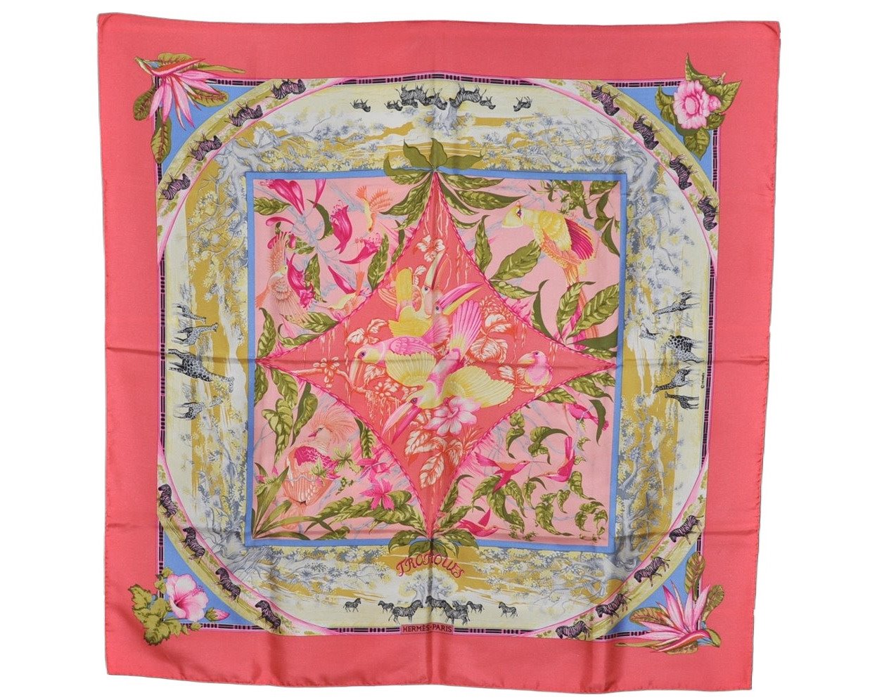 Authentic HERMES Carre 90 Scarf 