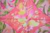 Authentic HERMES Carre 90 Scarf "TROPIOUES " Silk Pink 5204K