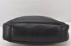 Authentic GUCCI Vintage Bamboo 2Way Shoulder Hand Bag Leather Black Junk 5205K