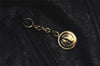 Authentic GUCCI Vintage Bamboo 2Way Shoulder Hand Bag Leather Black Junk 5205K