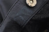 Authentic GUCCI Vintage Bamboo 2Way Shoulder Hand Bag Leather Black Junk 5205K
