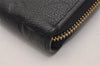 Authentic Louis Vuitton Monogram Empreinte Zippy Wallet Black M61864 LV 5207J