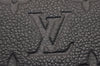 Authentic Louis Vuitton Monogram Empreinte Zippy Wallet Black M61864 LV 5207J