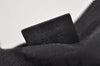 Authentic GUCCI Vintage Clutch Hand Bag Purse Nylon Leather 108844 Black 5208I