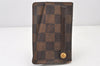 Authentic Louis Vuitton Epi Damier Wallet Coin Purse Key Case Black Junk 5208K