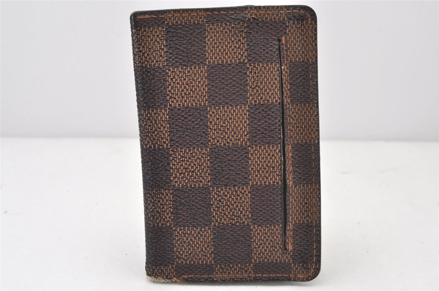 Authentic Louis Vuitton Epi Damier Wallet Coin Purse Key Case Black Junk 5208K