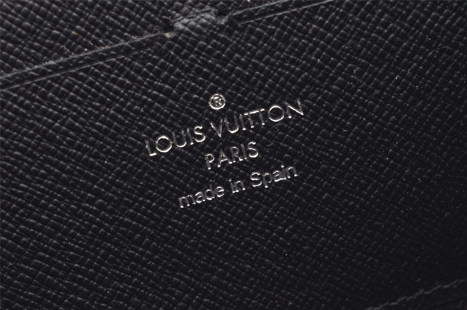 Authentic Louis Vuitton Epi Damier Wallet Coin Purse Key Case Black Junk 5208K