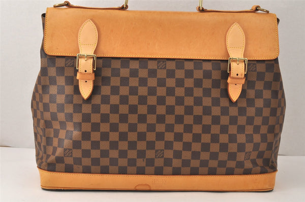 Authentic Louis Vuitton Damier Clipper 2Way Shoulder Hand Bag M99039 LV 5209K