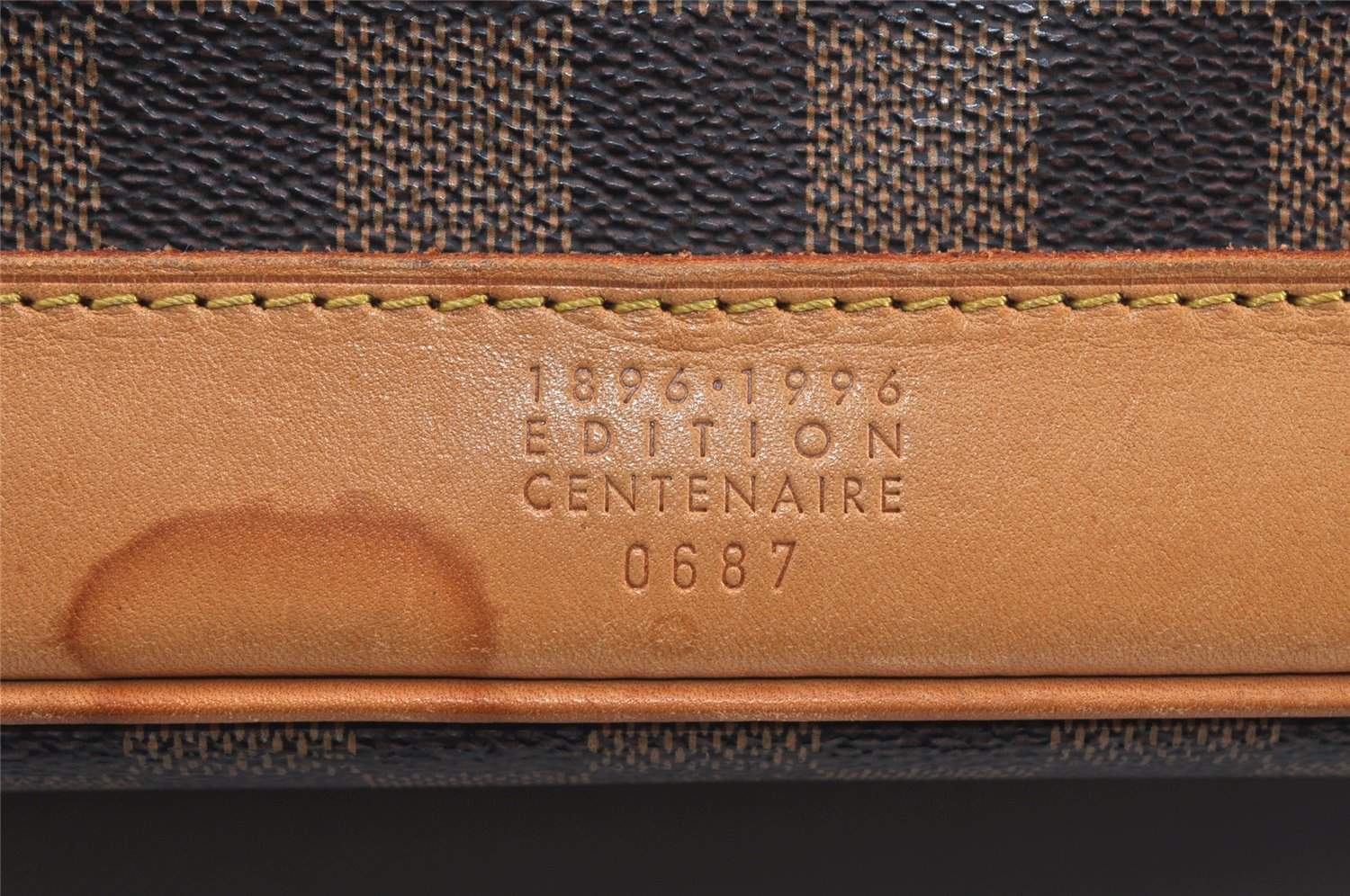 Authentic Louis Vuitton Damier Clipper 2Way Shoulder Hand Bag M99039 LV 5209K