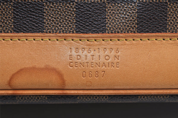 Authentic Louis Vuitton Damier Clipper 2Way Shoulder Hand Bag M99039 LV 5209K