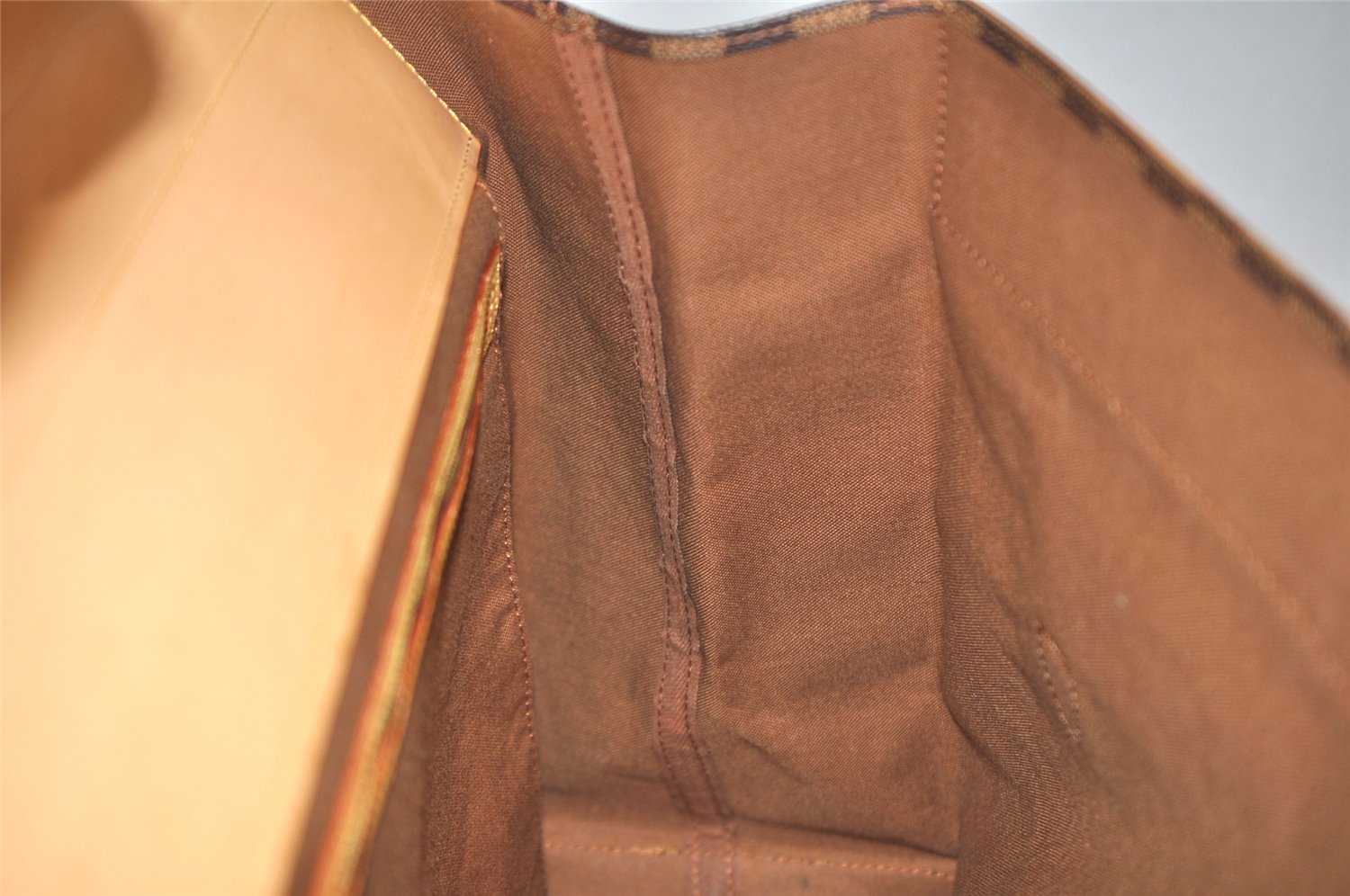 Authentic Louis Vuitton Damier Clipper 2Way Shoulder Hand Bag M99039 LV 5209K