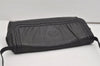 Authentic GUCCI Vintage Shoulder Cross Body Bag Purse Leather Black 5210I