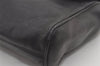 Authentic GUCCI Vintage Shoulder Cross Body Bag Purse Leather Black 5210I