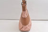 Authentic GUCCI Shoulder Hand Bag Purse GG Canvas Leather 113012 Pink 5210K