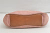 Authentic GUCCI Shoulder Hand Bag Purse GG Canvas Leather 113012 Pink 5210K