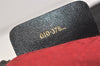 Authentic GUCCI Web Sherry Line Shoulder Bag Purse Canvas Leather Black 5211I