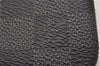 Authentic Louis Vuitton Damier Graphite Pochette Cles Coin Case N60155 Box 5211J