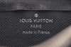 Authentic Louis Vuitton Damier Graphite Pochette Cles Coin Case N60155 Box 5211J