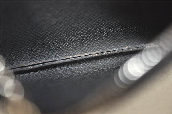 Authentic Louis Vuitton Damier Graphite Pochette Cles Coin Case N60155 Box 5211J