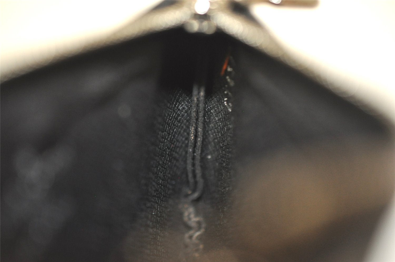 Authentic Louis Vuitton Damier Graphite Pochette Cles Coin Case N60155 Box 5211J