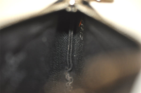 Authentic Louis Vuitton Damier Graphite Pochette Cles Coin Case N60155 Box 5211J