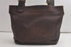 Authentic OLD COACH Vintage Shoulder Tote Bag Purse Leather 4140 Brown 5213K