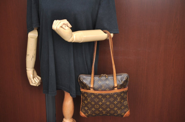 Authentic Louis Vuitton Monogram Coussin GM Shoulder Bag M51141 LV 5216G